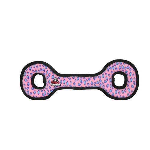 Tuffy Ultimate Tug-O-War Pink Leopard 1 Each by Tuffy Online Hot Sale