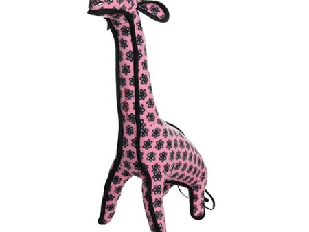 Tuffy Zoo Giraffe Pink 1 Each by Tuffy For Discount