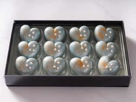 Baby Blue Heart Chocolate Truffles Online Sale