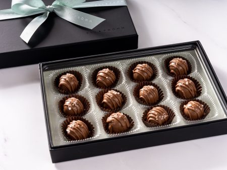 Caramel Sea Salt Chocolate Truffles Hot on Sale