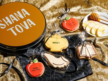 Shana Tova Themed Handmade Cookies For Cheap