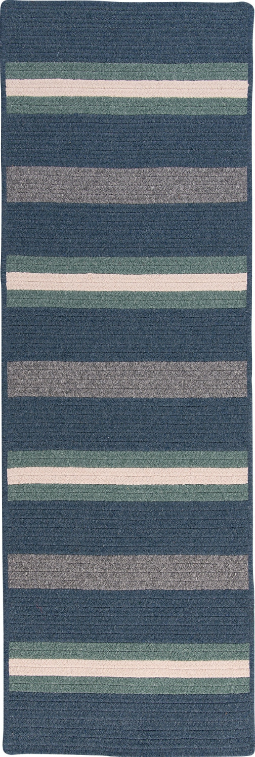 Colonial Mills Elmdale Runner MD59 Blue Area Rug Online Sale