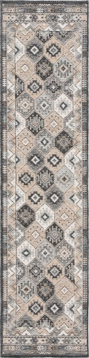 Safavieh Sunrise SUN630 Ivory   Grey Black Area Rug For Sale