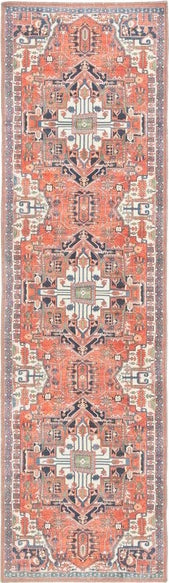 Safavieh Serapi SEP812 Rust   Navy Machine Washable Area Rug Hot on Sale