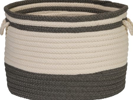 Colonial Mills Bar Harbour Basket BH41 Gray Online Hot Sale