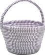 Colonial Mills Easter Ticking Basket EB40 Purple Online Sale