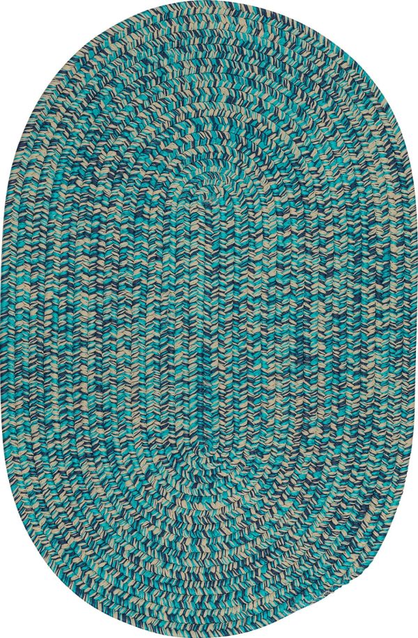 Colonial Mills Flibustier Bright FB99 Turquoise Area Rug Online