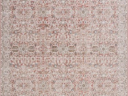 Safavieh Vivaldi VIV546 Rust   Ivory Area Rug For Cheap