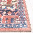 Safavieh Serapi SEP812 Rust   Navy Machine Washable Area Rug Hot on Sale