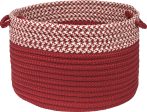 Colonial Mills Houndstooth Dipped Basket OD71 Red Cheap