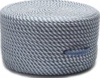 Colonial Mills Bright Twist Pouf UF51 Blue Ice and White For Discount