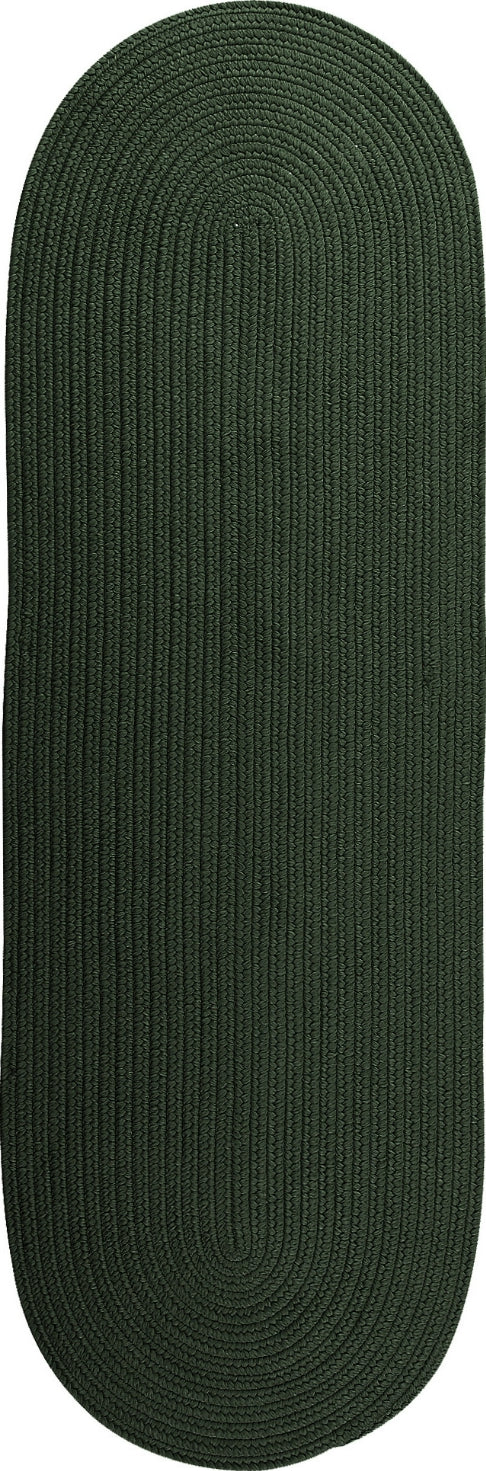 Colonial Mills Mary s Isle MI64 Dark Green Area Rug For Sale