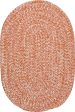 Colonial Mills Howell Tweed HW73 Orange Area Rug For Discount