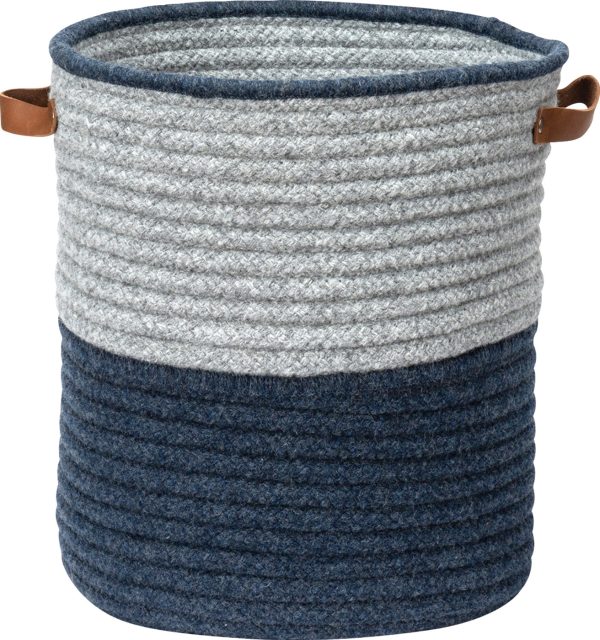 Colonial Mills Casa Mesa Basket LT50 Navy For Cheap