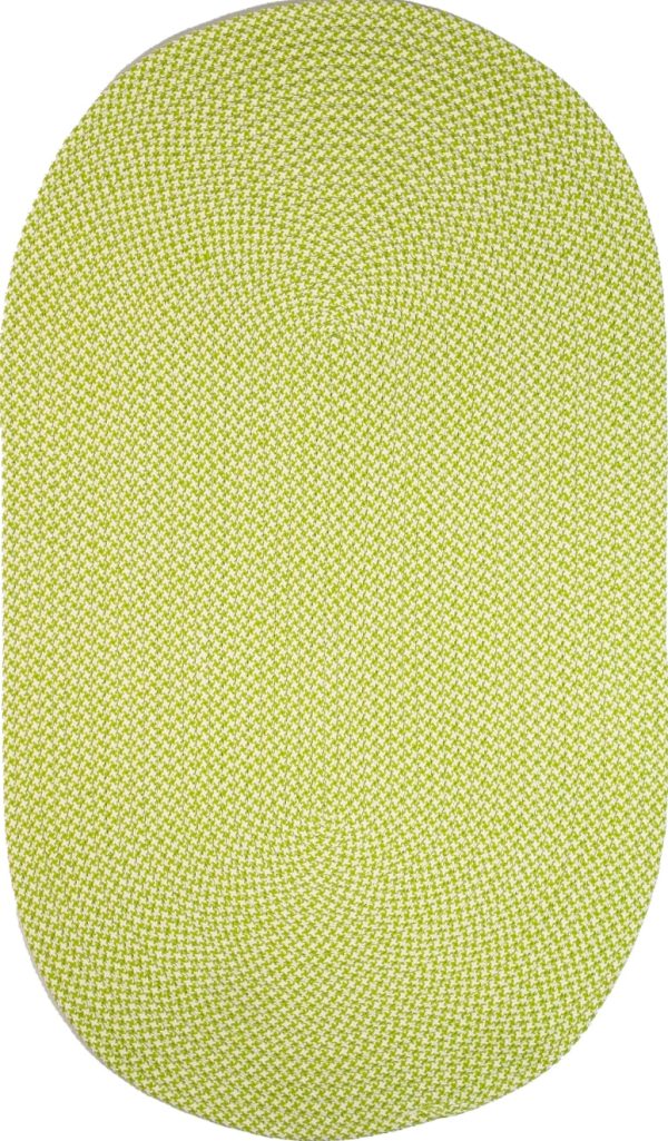 Colonial Mills Jamestown Houndstooth Tweed JN69 Lime Area Rug Online