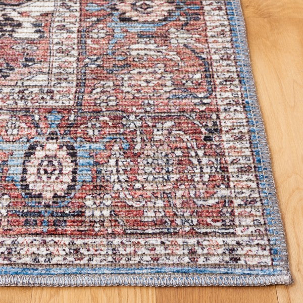 Safavieh Serapi SEP622 Blue   Rust Machine Washable Area Rug on Sale