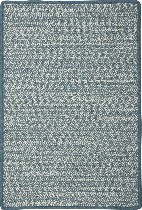 Colonial Mills Hayley Tweed HT51 Blue Area Rug Sale