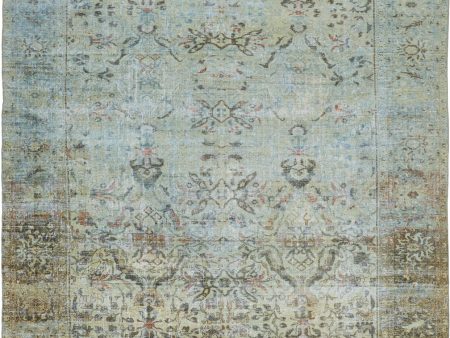 Surya Antique One Of A Kind AOOAK-1897 Metallic   Silver Area Rug Supply