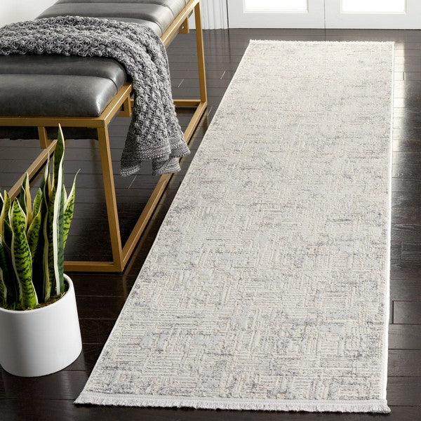 Safavieh Whisper WHS582 Light Grey   Beige Area Rug Online now