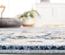 Safavieh Rosewood ROW102 Ivory   Blue Area Rug For Discount