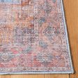 Safavieh Serapi SEP582 Blue   Rust Machine Washable Area Rug For Cheap