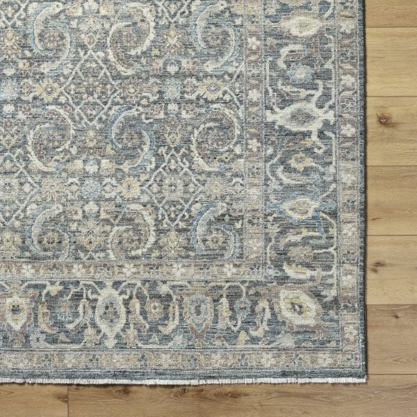 Surya Khorasan KHO-2305 Sterling Grey Area Rug Hot on Sale