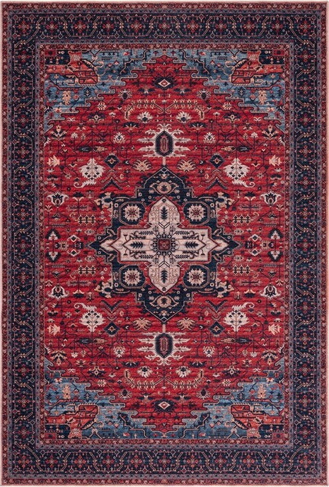 Safavieh Serapi SEP560 Red   Navy Machine Washable Area Rug Online Hot Sale