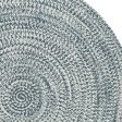 Colonial Mills Kaari Tweed KA68 Arctic Blue Area Rug Hot on Sale