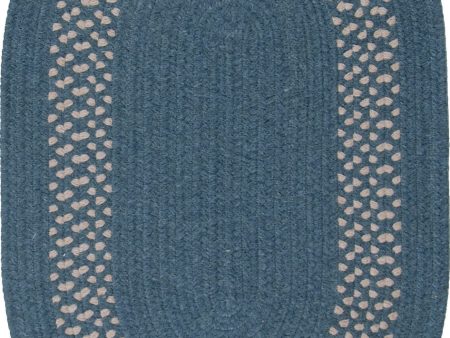 Colonial Mills Grano GN10 Blue Area Rug For Discount