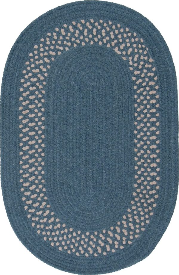 Colonial Mills Grano GN10 Blue Area Rug For Discount