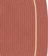 Colonial Mills Lifestyle Accent Border LF56 Barn Red Area Rug For Cheap