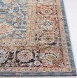 Safavieh Silverado SVD112 Blue   Rust Area Rug Hot on Sale