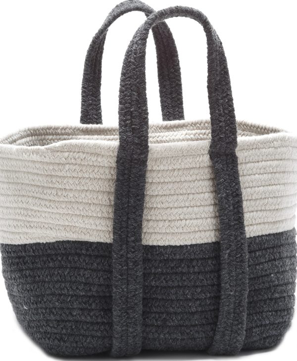 Colonial Mills Farmhouse Square Basket FE19 Slate Gray Online Sale