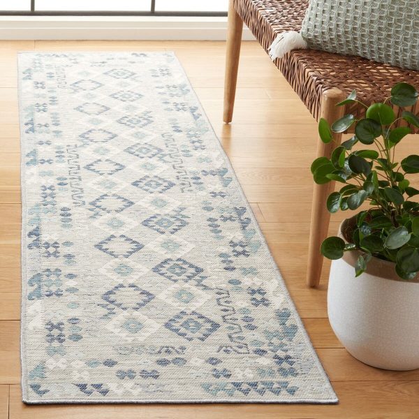 Safavieh Sunrise SUN622 Grey   Blue Ivory Area Rug Fashion