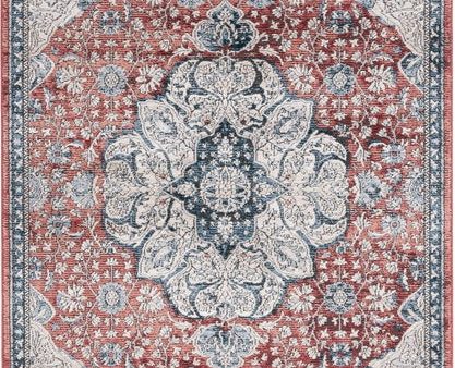 Safavieh Rosewood ROW104 Ivory   Red Area Rug Online Hot Sale