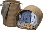 Colonial Mills Clean and Dirty Woven Hamper Set-2 DW15 Caf�� Tostado Online Sale