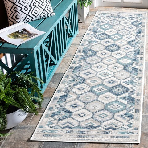 Safavieh Sunrise SUN630 Grey   Blue Ivory Area Rug Cheap