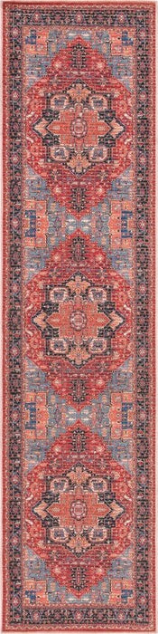 Safavieh Serapi SEP612 Red   Blue Machine Washable Area Rug Fashion