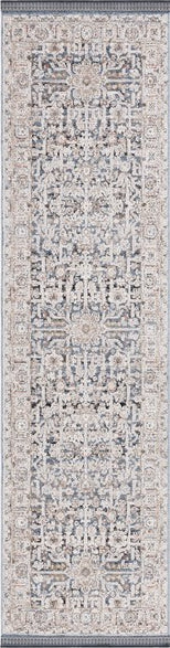 Safavieh Vivaldi VIV546 Blue   Ivory Area Rug For Sale