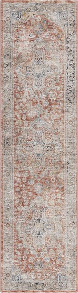 Safavieh Silverado SVD110 Rust   Blue Area Rug For Sale