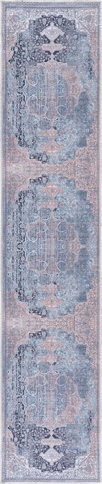 Safavieh Serapi SEP532 Ivory   Light Blue Machine Washable Area Rug Discount