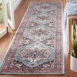 Safavieh Serapi SEP622 Blue   Rust Machine Washable Area Rug on Sale