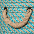 Colonial Mills Cabana Woven Hampers AA21 Aqua on Sale