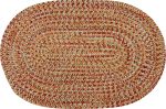 Colonial Mills Flibustier Bright FB79 Orange Area Rug For Discount