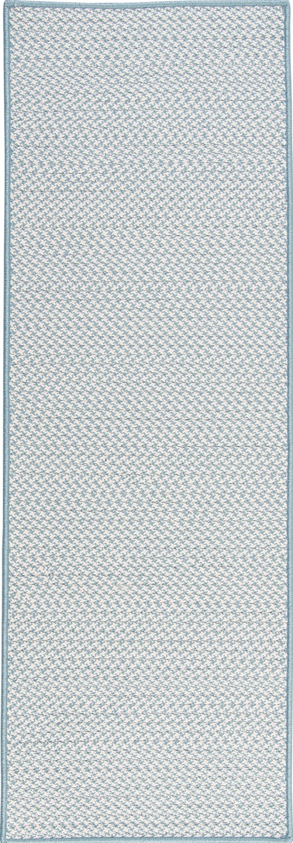 Colonial Mills Herringbone Mudroom Runner HB56 Federal Blue Area Rug Fashion