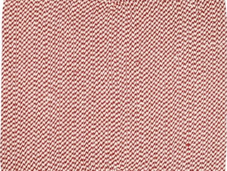 Colonial Mills Milton Houndstooth Tweed ON79 Red Area Rug Online now