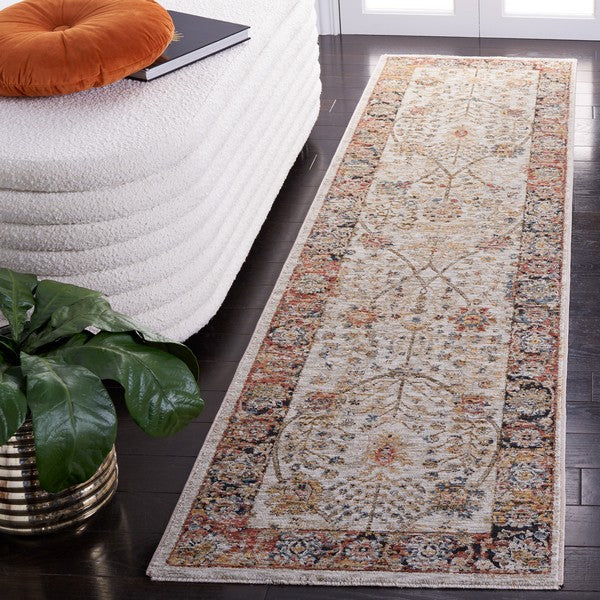 Safavieh Silverado SVD112 Ivory   Rust Area Rug Fashion