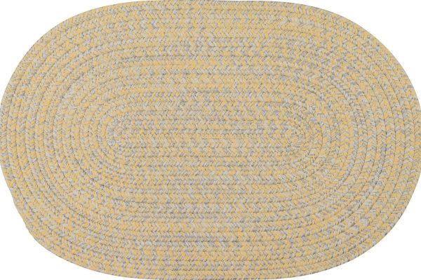 Colonial Mills Flibustier Bright FB39 Yellow Area Rug Online Hot Sale