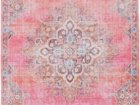 Safavieh Serapi SEP580 Pink   Beige Machine Washable Area Rug Online Hot Sale