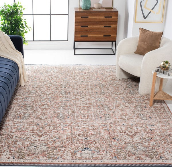 Safavieh Vivaldi VIV568 Rust   Ivory Area Rug Online Hot Sale